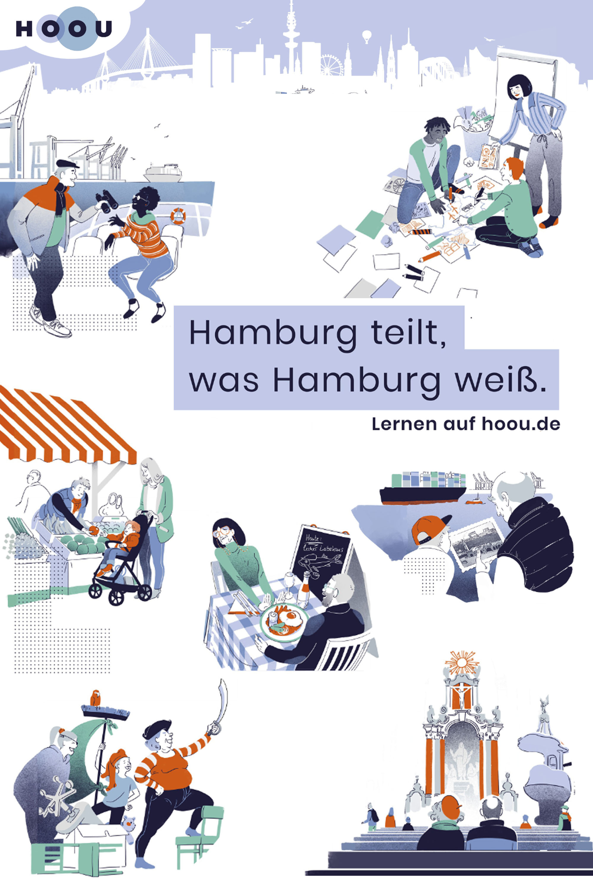 Hamburg teilt, was Hamburg weiß