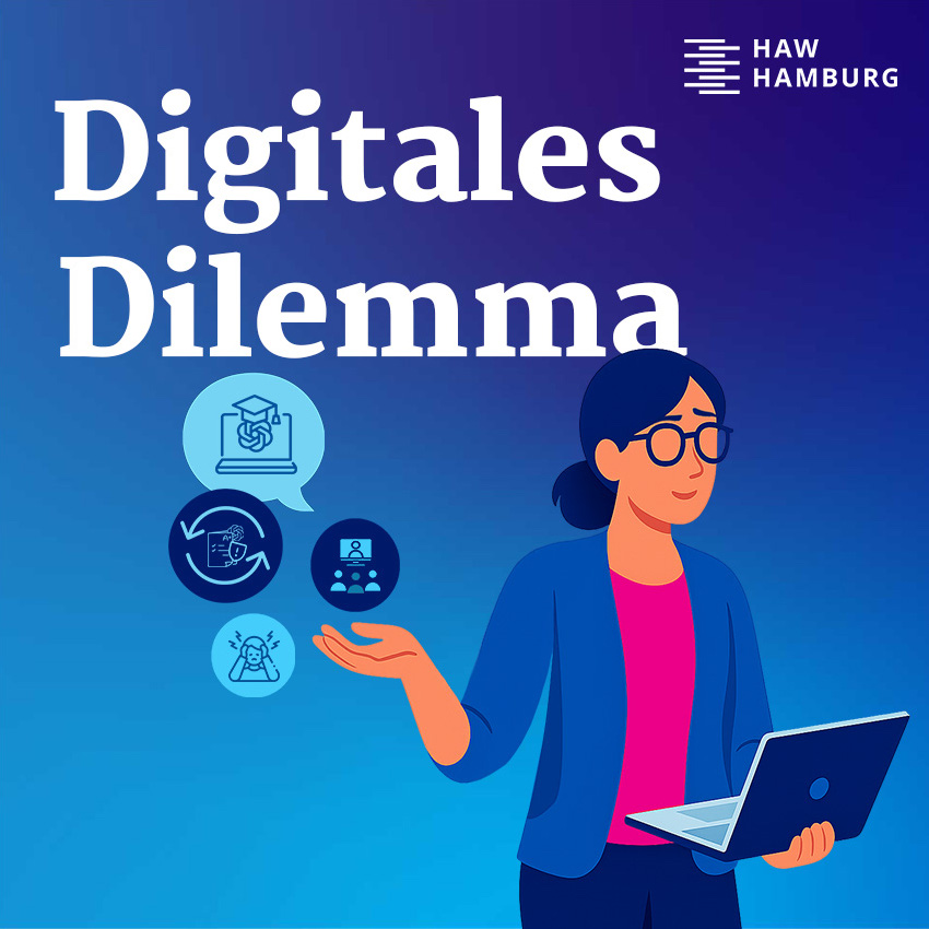 Das Bild zur Podcastepisode: Testepisode digitales-dilemma